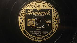 St Louis Blues - The Boswell Sisters - 1935