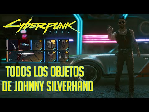 TODOS LOS OBJETOS DE JOHNNY SILVERHAND | LOGRO BREATHTAKING | CYBERPUNK 2077