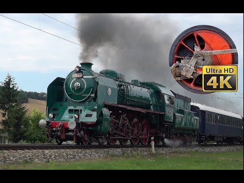 486.007: Prezidentský vlak na Slovensku / Czechoslovak Presidential Train in Slovakia 4K