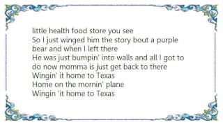 Jerry Jeff Walker - Wingin' It Home to Texas Lyrics