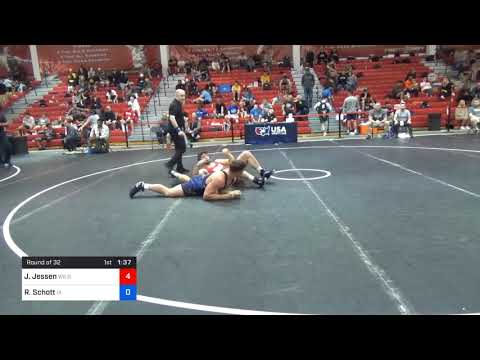 86 Kg Prelims - Jack Jessen, Wildcat Wrestling Club Vs Ryan Schott, Iowa 6fbb