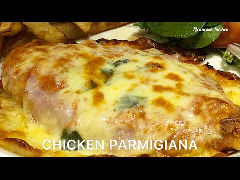 [EngSub] Cách làm gà nướng phô mai - nước sốt Napoli | CHICKEN PARMA RECIPE - Homemade Napoli sauce