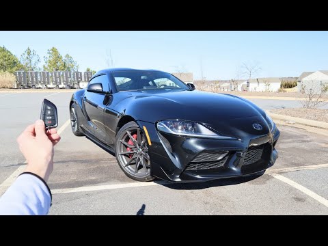 (2023-2025) Toyota GR Supra 3.0 Premium Manual: Start Up, Exhaust, POV, Test Drive and Review
