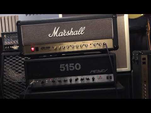 Marshall JCM 2000 DSL 100 vs Peavey 5150