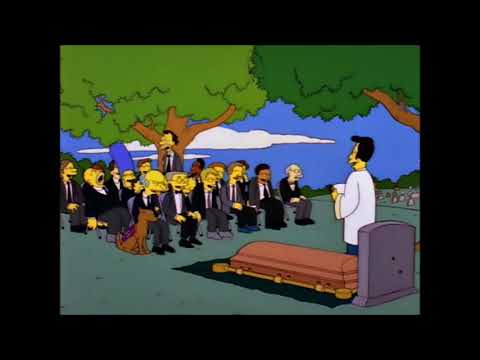 Simpsons - Beerdigung von Frank Grimes
