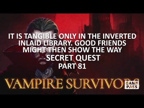 It is tangible only in the Inverted Inlaid Library. Good Friends might then show the way