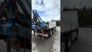 شاحنة مسطحة Volvo FM12 420 6X2*4 + MANUAL + PM SERIES 8 CRANE | صورة 4 - Autoline