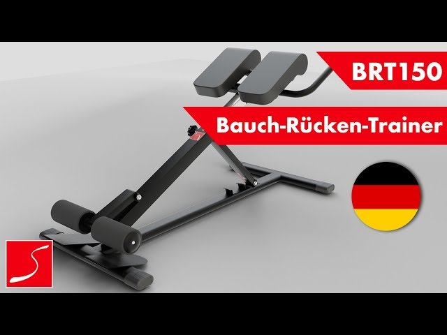 Video Teaser für SPORTSTECH BRT150 - 6in1 multifunktioneller Bauch- und Rückentrainer