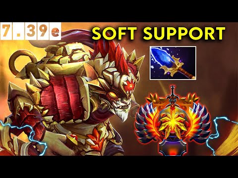 Bounty Hunter Immortal Soft Support - Dota 2 Patch 7.39e Pro Pub Gameplay