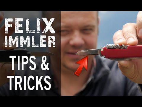 Victorinox Tips & Tricks (7/25) - Small Blade (1) - Advantages of the small blade - Swiss Army Knife