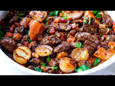Beef Bourguignon - Slow Cooked to Perfection!