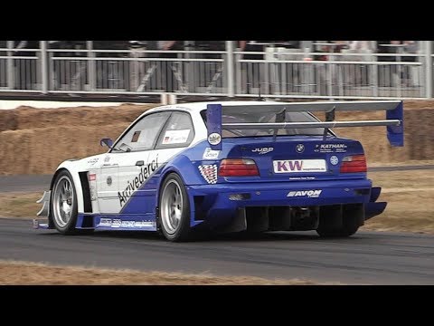 BMW E36 Judd V8 ex-Georg Plasa driven FAST! 560hp, 895kg Hillclimb Monster Pure Sound!