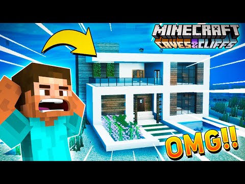 I Made a Underwater Modern House in Minecraft 1.17 (Part -2)