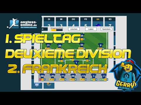 Anstoss-Online.de - Konferenz - 1. Spieltag Deuxieme Division - 2. Liga Frankreich - Fußball Manager