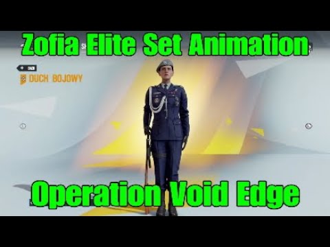 Zofia Elite Set MVP Animation - Rainbow Six Siege