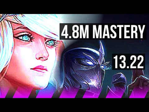 JANNA & Ashe vs SHEN & Kai'Sa (SUP) | 4.8M mastery, 800+ games, 3/3/21 | BR Grandmaster | 13.22