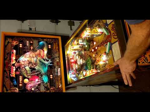 Quick Tour and Gameplay of the Bally Pinball Lost World.