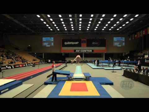 FEDOROVSKIY Dmitriy (AZE) - 2015 Trampoline Worlds - Qualification Double Mini Routine 2