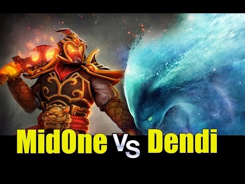 MidOne Ember Spirit vs Dendi Morphling - Dota 2 Mid Wars - 8K MMR VS 7300 MMR