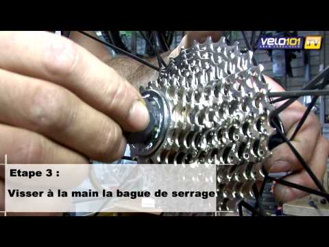 comment demonter une roue libre shimano