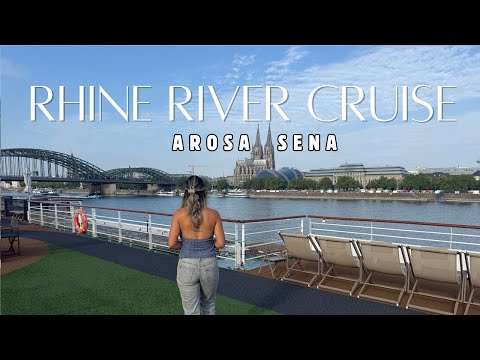 Arosa River Cruise on the Rhine River 🇩🇪 Scenic Journey