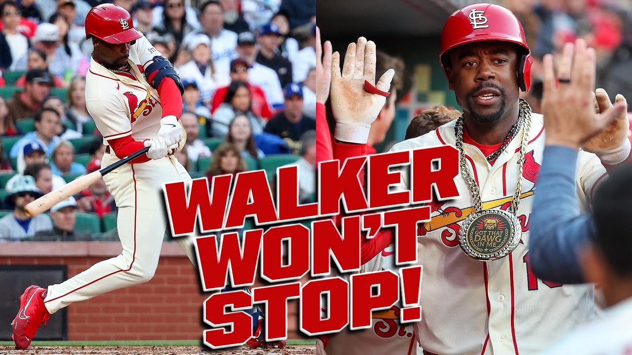 Jordan Walker stays HOT with his 10TH HOMER of the season! 🔥🔥 (110 mph home run!)
