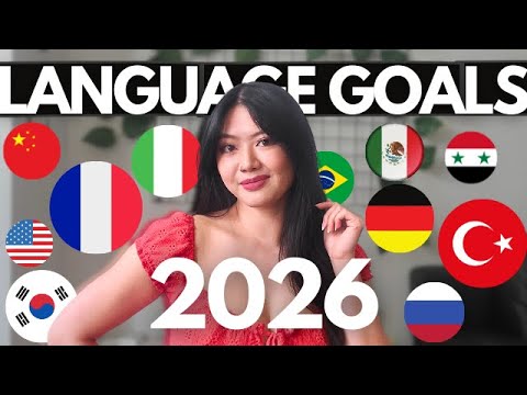 My 2026 Language Learning Goals 📚✨️