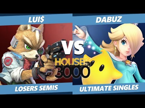 Smash Ultimate Tournament - Lui$ (Fox) Vs. Dabuz (Rosalina) SSBU Xeno 195 Losers Semis