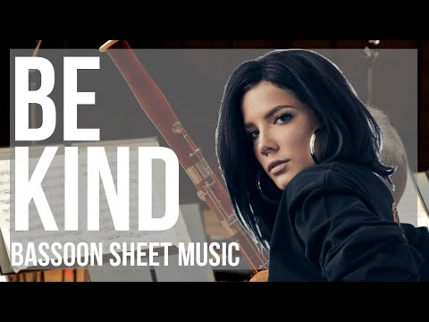 Bassoon Sheet Music: How to play Be Kind by Marshmello and Halsey