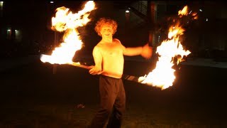 Epic Fire Dancing - Transcendence - Lindsey Stirling