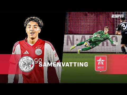 RAYANE BOUNIDA MIST VANAF ELF METER ❌🅿️ | Samenvatting Jong Ajax - MVV Maastricht