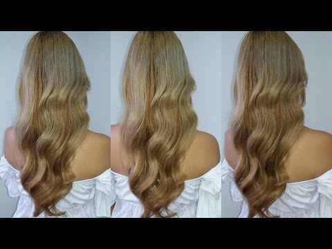 Cómo hacer ondas al agua con la plancha de pelo