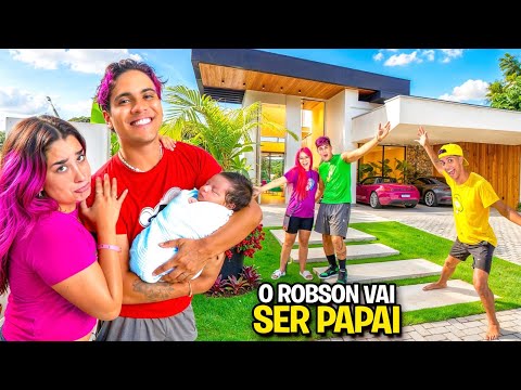 O ROBSON VAI SER PAPAI *Conhecemos a nova mansão dele! 