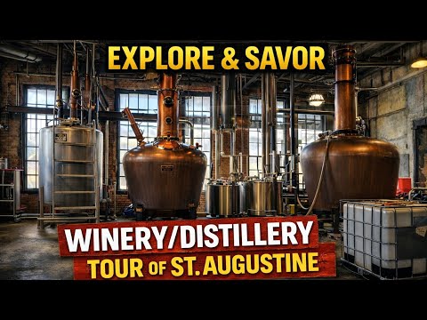 Distillery & Winery Tour in St. Augustine