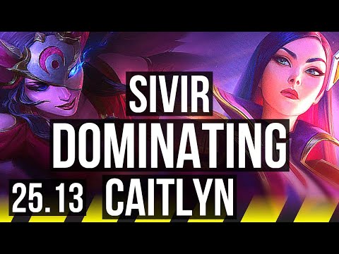 SIVIR & Tahm Kench vs CAITLYN & Karma (ADC) | 17/4/4, Dominating | NA Grandmaster | 25.13