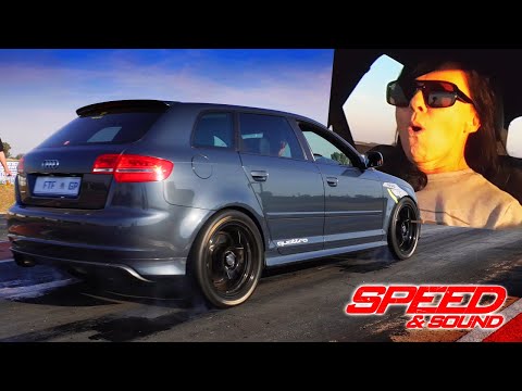 Mind-Blowing: Riding Shotgun in 480kW FTF-Built Audi S3