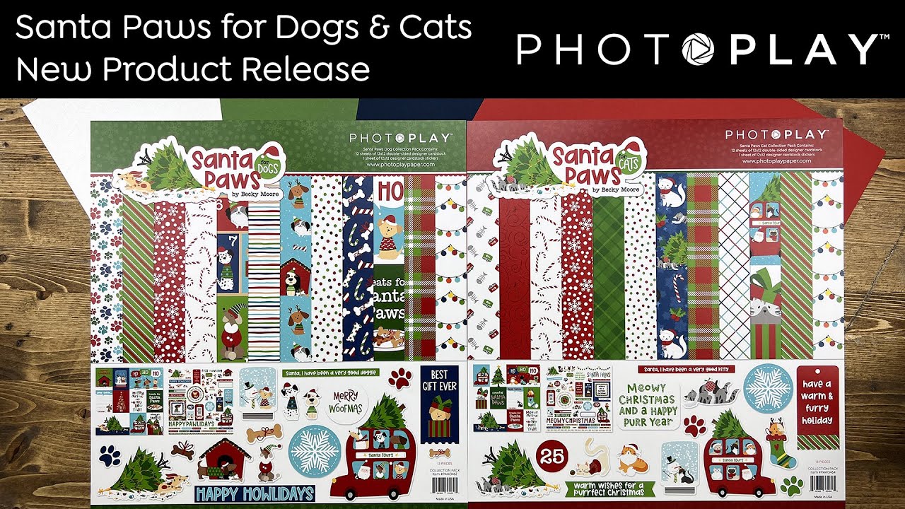 Santa Paws for Dogs & Cats Collection | PHOTOPLAY PAPER