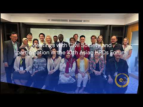 UNSR Clément Voule on academic visit in Thailand & Malaysia - November 2023