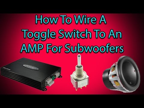 How to wire a toggle switch to your amp