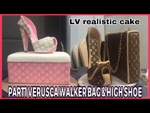Verusca Walker HIGH SHOES |Actual DEMO |Realistic LV BAG & SHOES