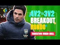 4v2 to 3v2 Next Level Breakout Rondo You Haven't Seen Anything Like!