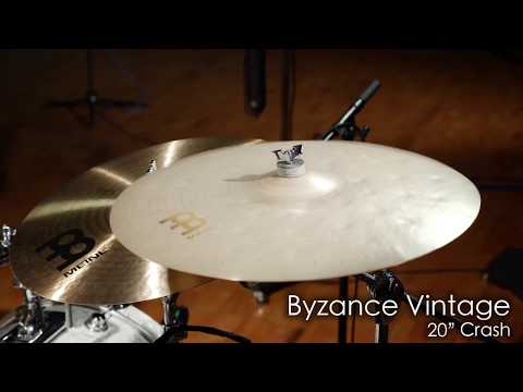 Meinl B20VC 20" Byzance Vintage Crash Cymbal w/ Video Demo image 7
