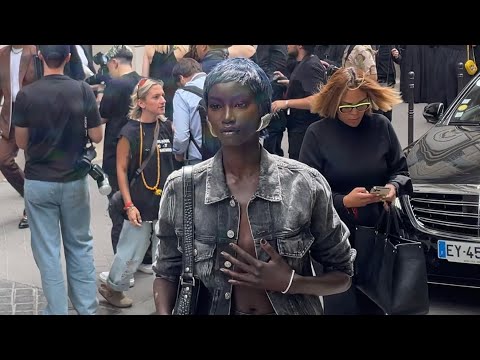 ANOK YAI AT BALENCIAGA 51ST COUTURE COLLECTION SHOW IN PARIS