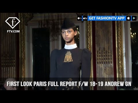 Andrew Gn Sexual Undercurrents Paris Fashion Week Fall/Winter 2018-19 Full Report | FashionTV | FTV
