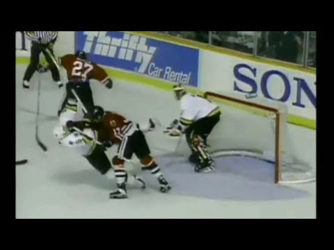 Blackhawks - Canucks hits and roughs 5/27/95