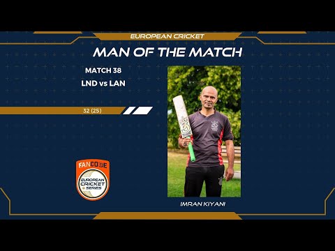 Imran Kiyani clever innings at FanCode ECS Sweden Malmo