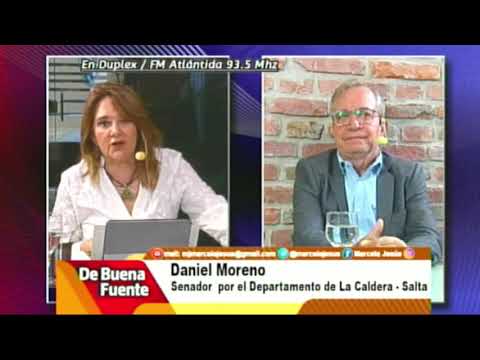 Daniel Moreno - Senador Por el departamento De La Caldera - Salta En De Buena Fuente