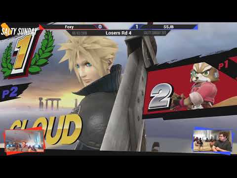 SS 203 [Wii U] - Foxy (Fox) vs SSJB (Cloud) - Losers Rd 4