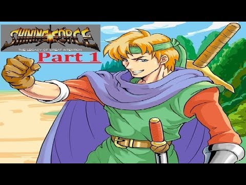 Let's Play Shining Force Part 1: The Tricky Route!
