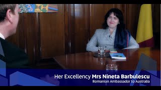 EUROPE NOW Episode 17 - Interview with Romanian Ambassador H.E. Mrs Nineta Bărbulescu video